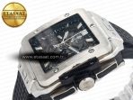 Square Bang Unico 42mm Titanium BBF 1:1 Best Edition Skeleton Dial on Black Rubber Strap A1280 - Görsel 6
