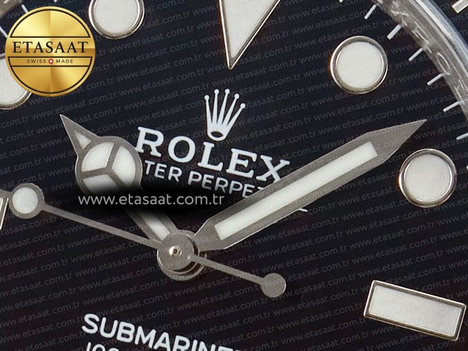 Submariner 114060 No Date Black 904L Steel ARF 1:1 Best Edition on SS Bracelet SH3130 - Görsel 10