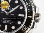 Submariner 114060 No Date Black 904L Steel ARF 1:1 Best Edition on SS Bracelet SH3130 - Görsel 11