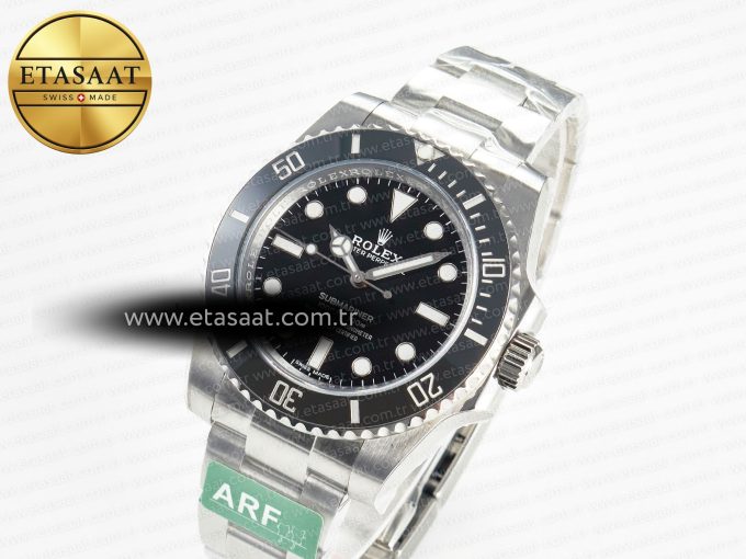 Submariner 114060 No Date Black 904L Steel ARF 1:1 Best Edition on SS Bracelet SH3130 - Görsel 2