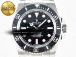 Submariner 114060 No Date Black 904L Steel ARF 1:1 Best Edition on SS Bracelet SH3130 - Görsel 4