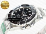 Submariner 116610 LN Black 904L Steel ARF 1:1 Best Edition on SS Bracelet SH3135 - Görsel 6