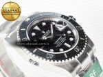 Submariner 116610 LN Black 904L Steel ARF 1:1 Best Edition on SS Bracelet SH3135 - Görsel 7
