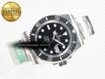 Submariner 116610 LN Black 904L Steel ARF 1:1 Best Edition on SS Bracelet SH3135 - Görsel 8