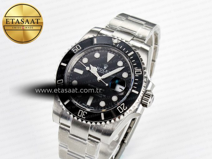 Submariner 116610 LN Black Ceramic VSF 1:1 Best Edition 904L SS Case and Bracelet VS3135 - Görsel 1