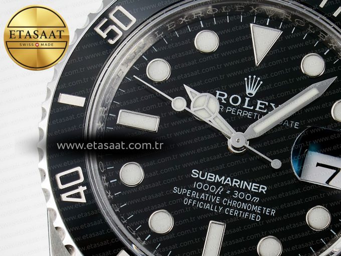 Submariner 116610 LN Black Ceramic VSF 1:1 Best Edition 904L SS Case and Bracelet VS3135 - Görsel 10