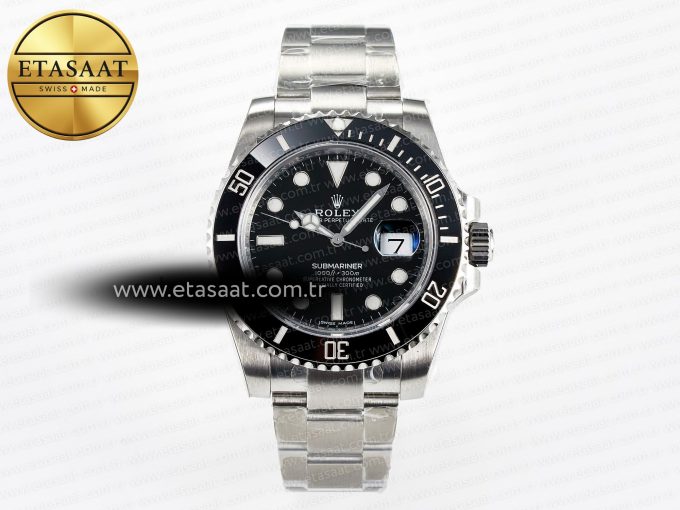 Submariner 116610 LN Black Ceramic VSF 1:1 Best Edition 904L SS Case and Bracelet VS3135 - Görsel 3