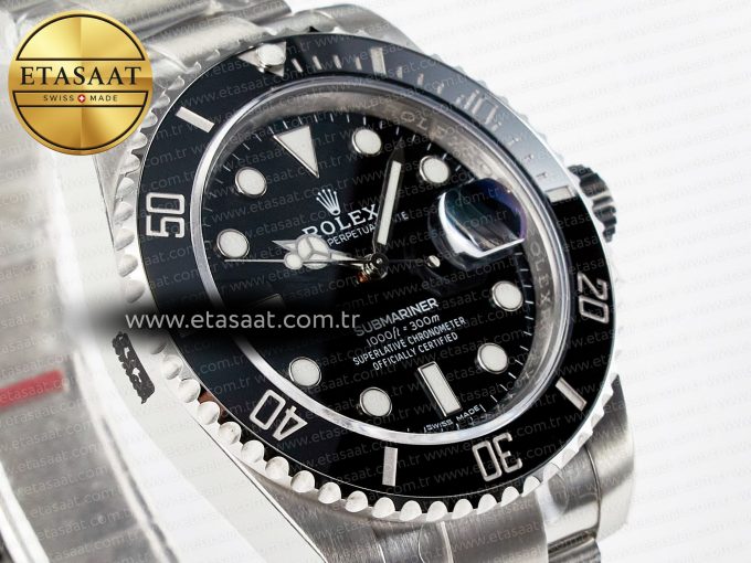 Submariner 116610 LN Black Ceramic VSF 1:1 Best Edition 904L SS Case and Bracelet VS3135 - Görsel 5