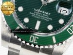 Submariner 116610 LV Green 904L Steel ARF 1:1 Best Edition on SS Bracelet SH3135 - Görsel 13