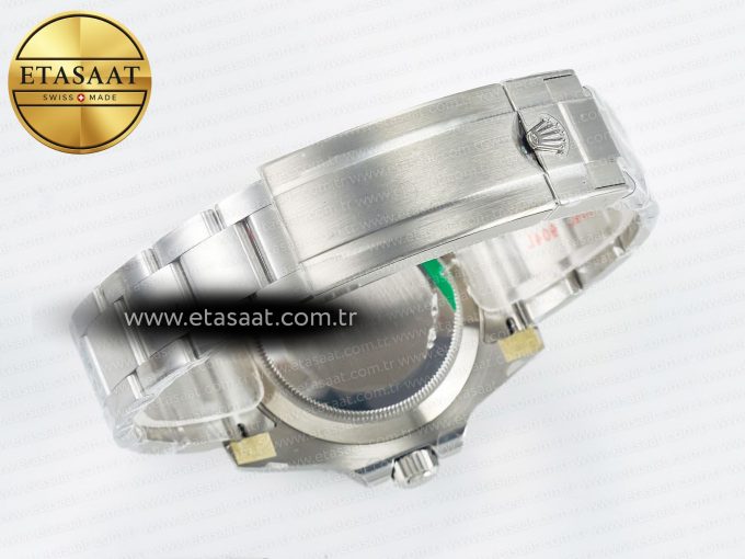 Submariner 116610 LV Green 904L Steel ARF 1:1 Best Edition on SS Bracelet SH3135 - Görsel 16