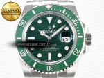 Submariner 116610 LV Green 904L Steel ARF 1:1 Best Edition on SS Bracelet SH3135 - Görsel 4