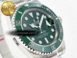 Submariner 116610 LV Green 904L Steel ARF 1:1 Best Edition on SS Bracelet SH3135 - Görsel 5