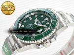 Submariner 116610 LV Green 904L Steel ARF 1:1 Best Edition on SS Bracelet SH3135 - Görsel 6