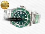 Submariner 116610 LV Green 904L Steel ARF 1:1 Best Edition on SS Bracelet SH3135 - Görsel 9
