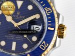 Submariner 116613 LB Blue Ceramic ARF 1:1 Best Edition 904L SS Case and Bracelet SH3135 - Görsel 12