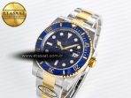 Submariner 116613 LB Blue Ceramic ARF 1:1 Best Edition 904L SS Case and Bracelet SH3135 - Görsel 2
