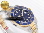 Submariner 116613 LB Blue Ceramic ARF 1:1 Best Edition 904L SS Case and Bracelet SH3135 - Görsel 7