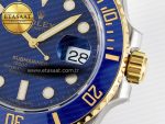 Submariner 116613 LB VSF 1:1 Best Edition Blue Dial Blue Ceramic on SS/YG Bracelet VS3135 - Görsel 12