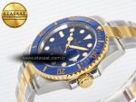 Submariner 116613 LB VSF 1:1 Best Edition Blue Dial Blue Ceramic on SS/YG Bracelet VS3135 - Görsel 6