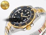 Submariner 116613 LN Black Ceramic ARF 1:1 Best Edition 904L SS Case and Bracelet SH3135 - Görsel 6