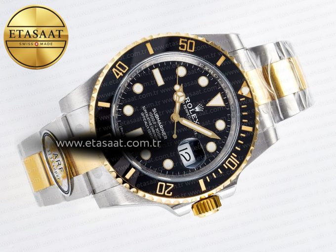 Submariner 116613 LN Black Ceramic ARF 1:1 Best Edition 904L SS Case and Bracelet SH3135 - Görsel 8