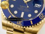 Submariner 116618 LB Blue Ceramic YG Plated 904L Steel VSF 1:1 Best Edition VS3135 - Görsel 13