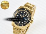 Submariner 116618 LN Black Ceramic YG Plated 904L Steel VSF 1:1 Best Edition VS3135