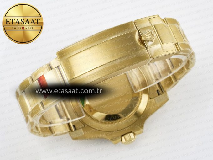 Submariner 116618 LN Black Ceramic YG Plated 904L Steel VSF 1:1 Best Edition VS3135 - Görsel 16