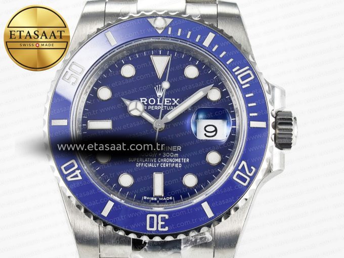 Submariner 116619 LB Blue Ceramic VSF 1:1 Best Edition 904L SS Case and Bracelet VS3135 - Görsel 4