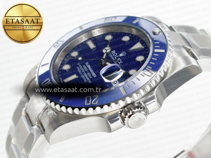 Submariner 116619 LB Blue Ceramic VSF 1:1 Best Edition 904L SS Case and Bracelet VS3135 - Görsel 6