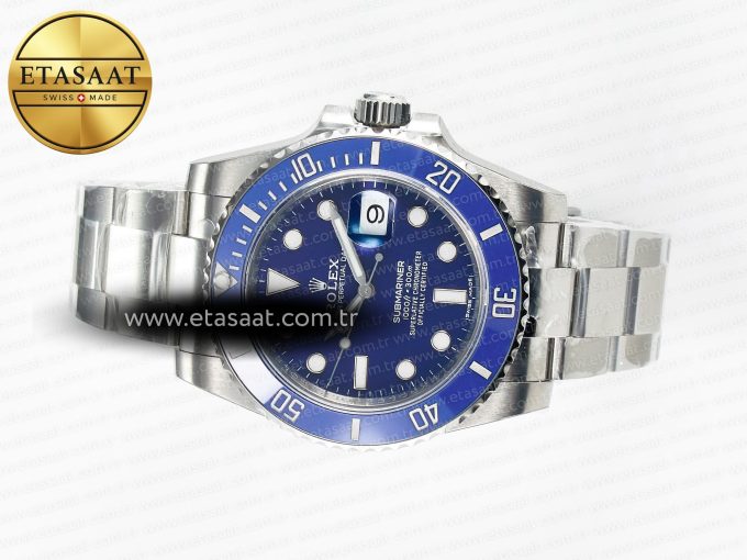 Submariner 116619 LB Blue Ceramic VSF 1:1 Best Edition 904L SS Case and Bracelet VS3135 - Görsel 9