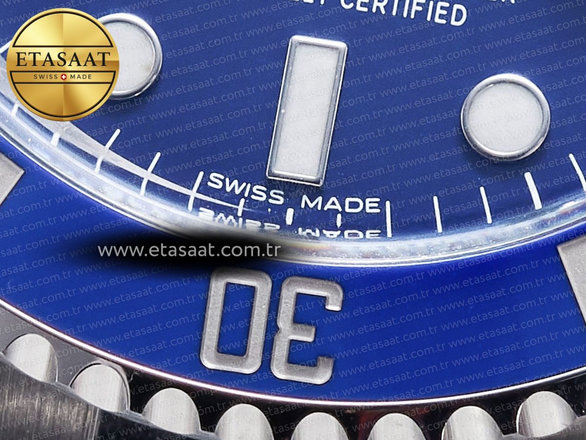 Submariner 116619 LB Clean Blue Ceramic 904L SS 1:1 BEST Edtion VS3135 - Görsel 13