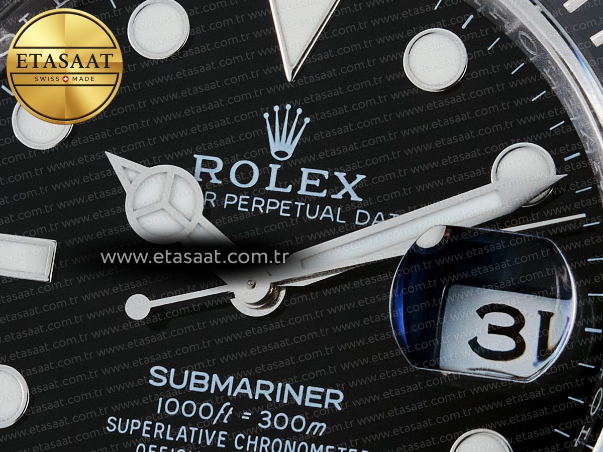 Submariner 126610 LN 904L SS THBF 1:1 Best Edition Black Dial On 904L SS Bracelet SH3235 - Görsel 10