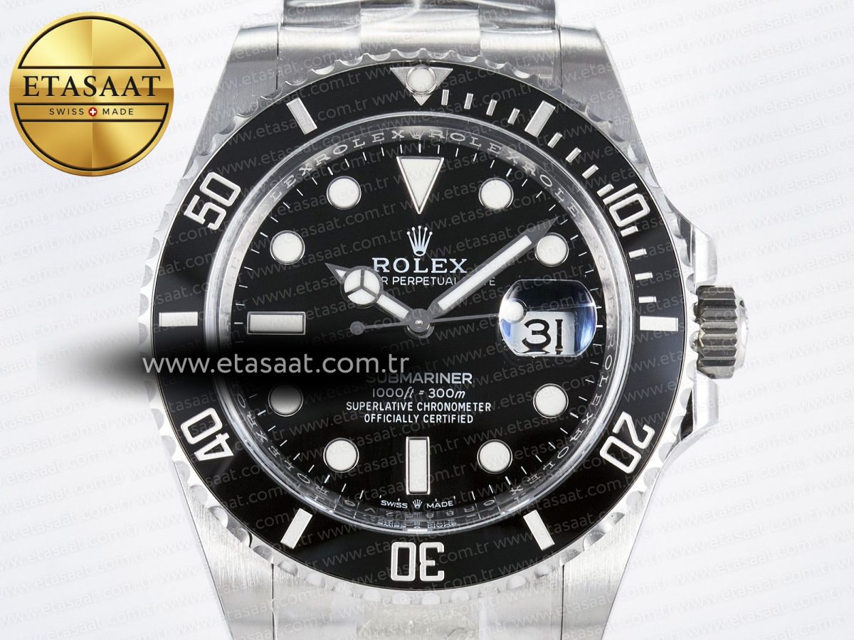 Submariner 126610 LN 904L SS THBF 1:1 Best Edition Black Dial On 904L SS Bracelet SH3235 - Görsel 4