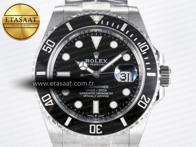 Submariner 126610 LN 904L SS THBF 1:1 Best Edition Black Dial On 904L SS Bracelet SH3235 - Görsel 4