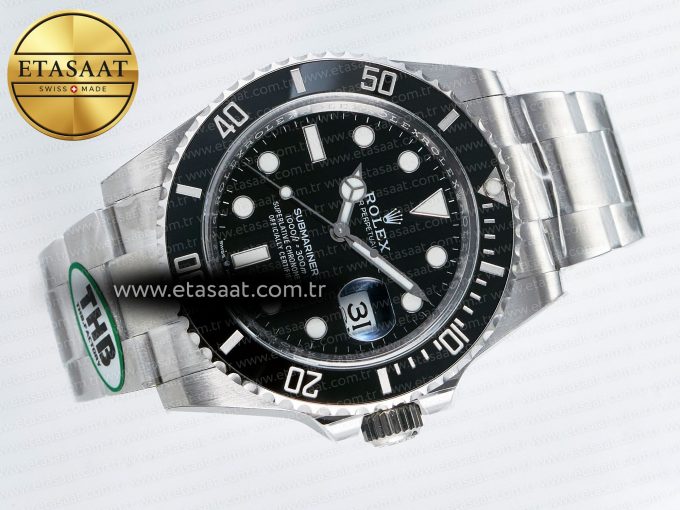 Submariner 126610 LN 904L SS THBF 1:1 Best Edition Black Dial On 904L SS Bracelet SH3235 - Görsel 8