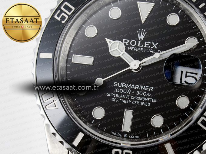 Submariner 126610 LN Black Ceramic VSF 1:1 Best Edition 904L SS Case and Bracelet VS3235 - Görsel 10