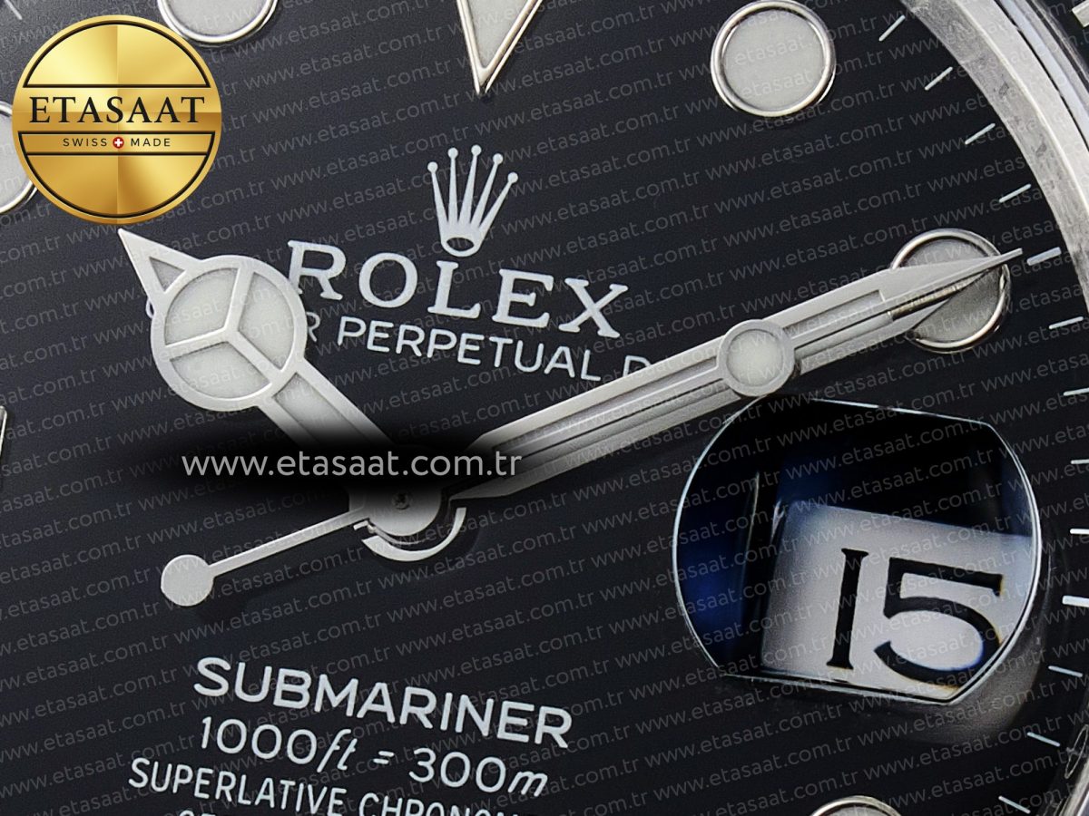 Submariner 126610 LN Black Ceramic VSF 1:1 Best Edition 904L SS Case and Bracelet VS3235 - Görsel 11