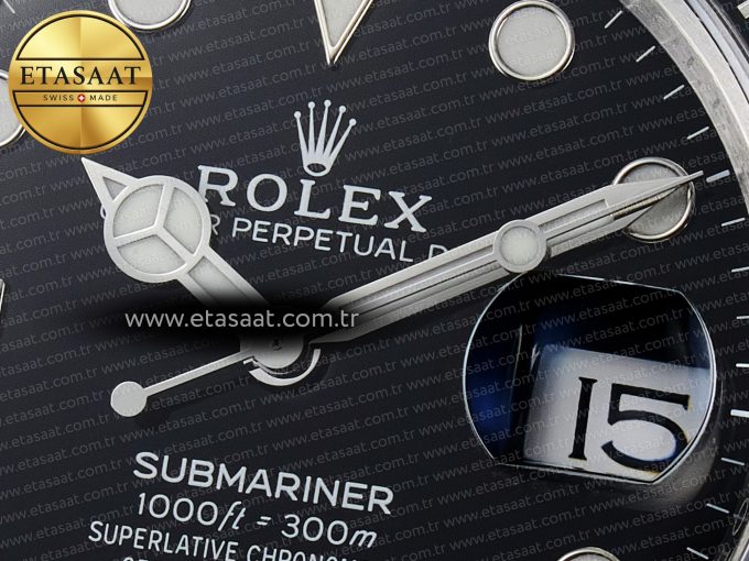 Submariner 126610 LN Black Ceramic VSF 1:1 Best Edition 904L SS Case and Bracelet VS3235 - Görsel 11