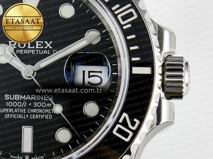 Submariner 126610 LN Black Ceramic VSF 1:1 Best Edition 904L SS Case and Bracelet VS3235 - Görsel 12