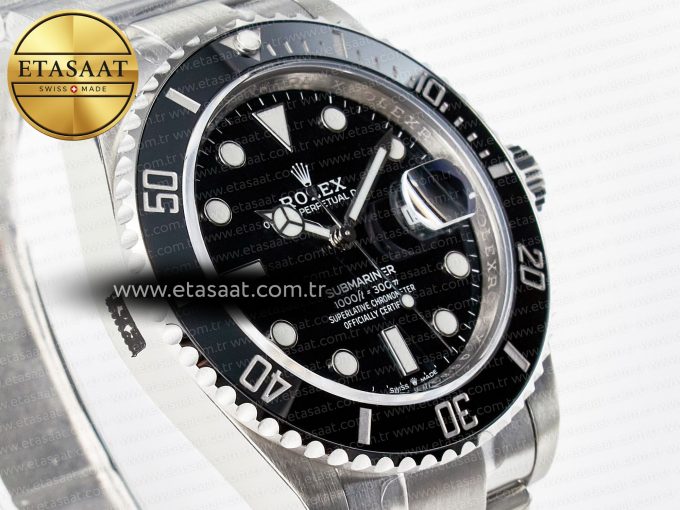 Submariner 126610 LN Black Ceramic VSF 1:1 Best Edition 904L SS Case and Bracelet VS3235 - Görsel 5