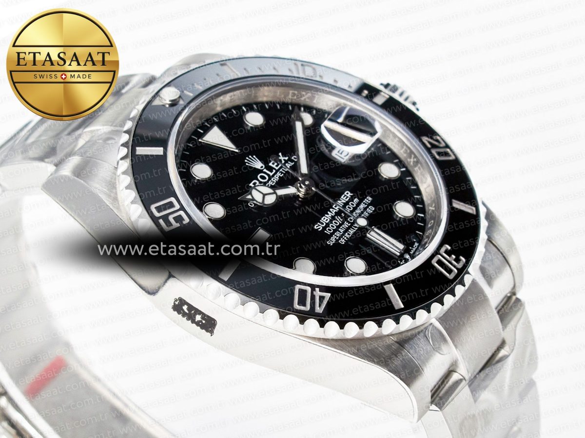 Submariner 126610 LN Black Ceramic VSF 1:1 Best Edition 904L SS Case and Bracelet VS3235 - Görsel 7