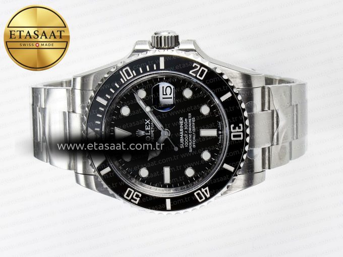Submariner 126610 LN Black Ceramic VSF 1:1 Best Edition 904L SS Case and Bracelet VS3235 - Görsel 9