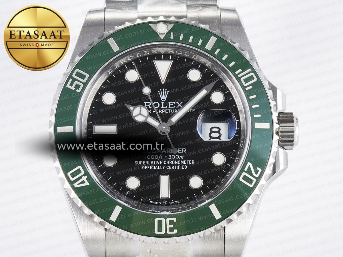 Submariner 126610 LV 904L SS THBF 1:1 Best Edition Black Dial On 904L SS Bracelet SH3235 - Görsel 4