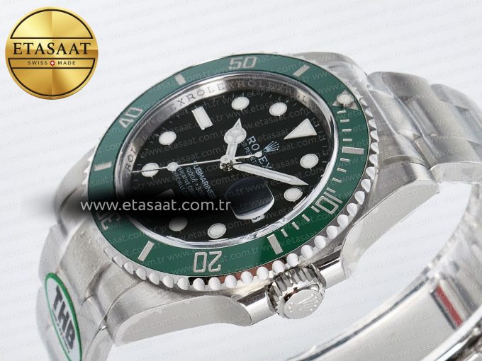 Submariner 126610 LV 904L SS THBF 1:1 Best Edition Black Dial On 904L SS Bracelet SH3235 - Görsel 6