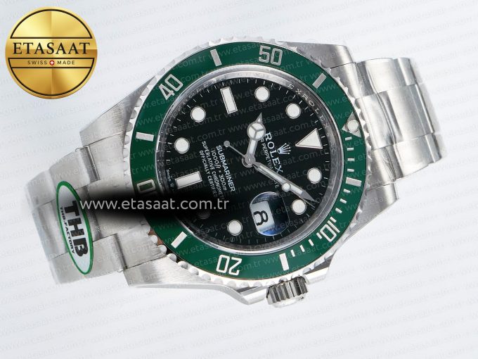 Submariner 126610 LV 904L SS THBF 1:1 Best Edition Black Dial On 904L SS Bracelet SH3235 - Görsel 8