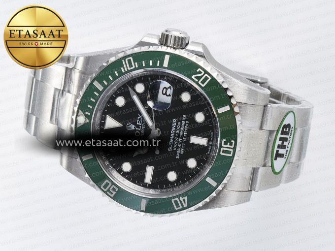Submariner 126610 LV 904L SS THBF 1:1 Best Edition Black Dial On 904L SS Bracelet SH3235 - Görsel 9