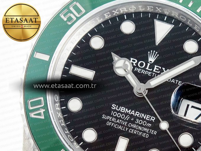 Rolex Submariner 126610 Black SS Bracelet SH3235 - Görsel 10