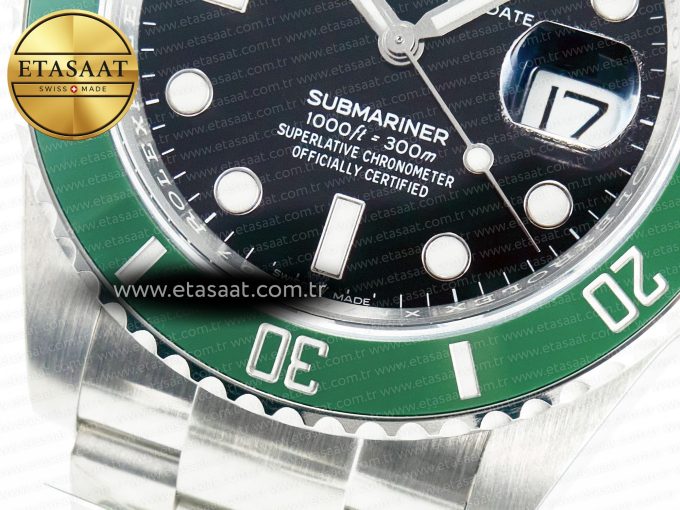 Rolex Submariner 126610 Black SS Bracelet SH3235 - Görsel 13