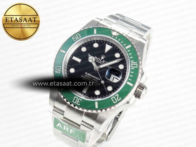 Rolex Submariner 126610 Black SS Bracelet SH3235 - Görsel 2